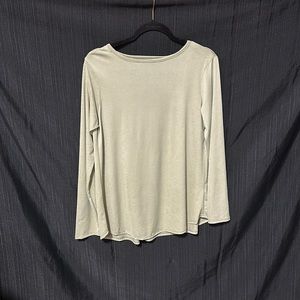 Lucky & Blessed brand Sage green top / Size S / H-6